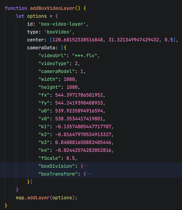 Fisheye video fusion API.